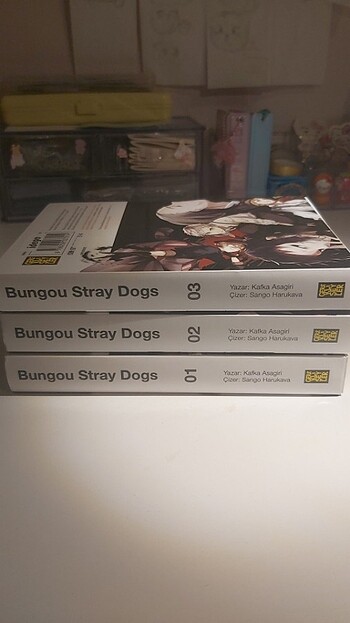 BUNGOU STRAY DOGS MANGA SET 1-2-3