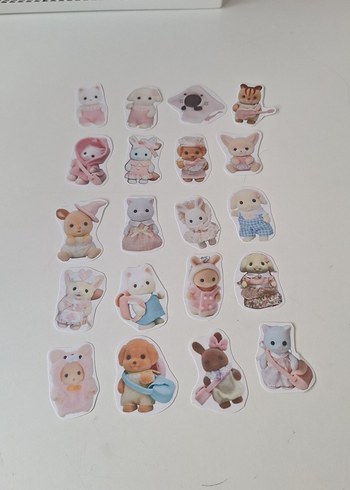 Sylvanian Families sticker seti