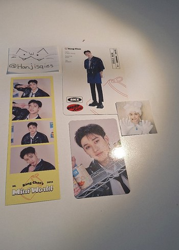 Bangchan skz's mini world set