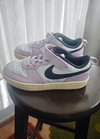 33 Beden mor Renk Nike Court Borough orijinal