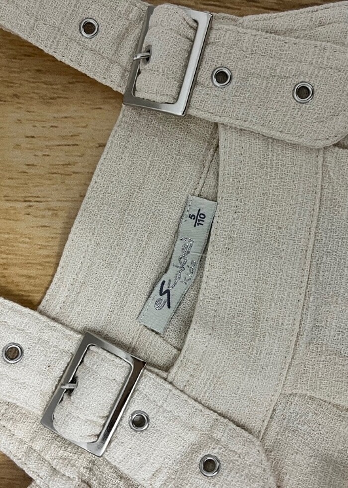 Kız çocuk askılı şık bluz - Görsel 2