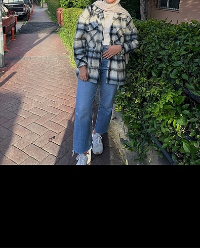 Tüylü ceket