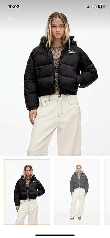 Pull Bear şişme mont
