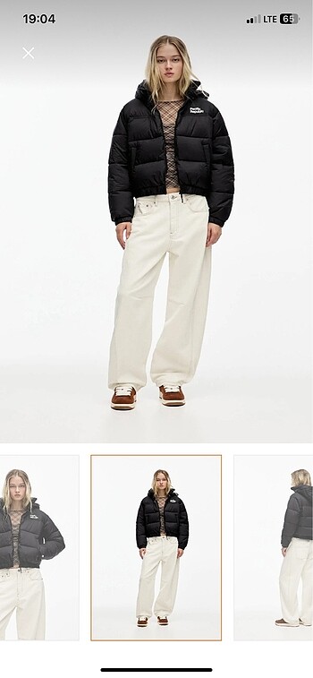 Pull and Bear Pull Bear şişme mont