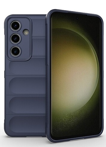 Galaxy A35 Kılıf Esnek TPU Oyuklu Arka Yüzey Tasarımlı Zore Etni