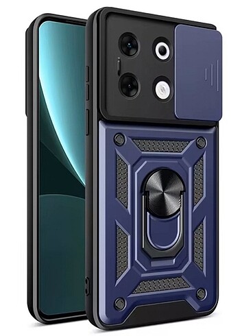 Newface İnfinix Zero 30 5G Kılıf Pars Lens Yüzüklü Silikon