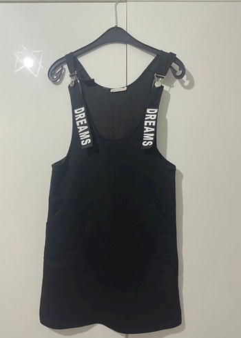 Kemerli Siyah Mini Kadın Street Wear Elbise