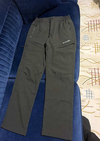 Columbia Polarli Kislik Columbia Haki Outdoor Pantolon