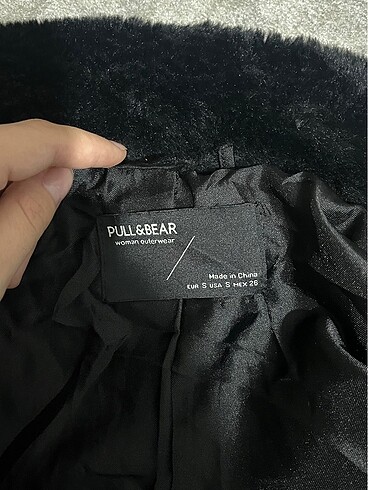 s Beden siyah Renk pull and bear ceket