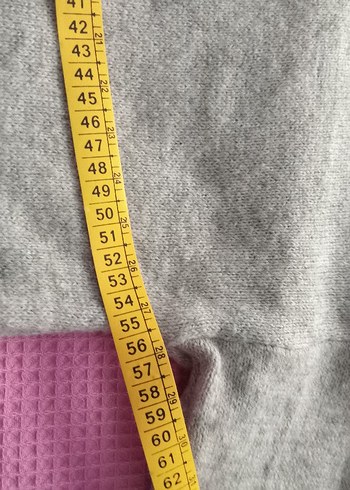 40 Beden gri Renk SALAŞ#YENİ#Gri Triko # Midi Hırka#40-42