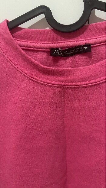 Zara Zara pembe sweatshirt