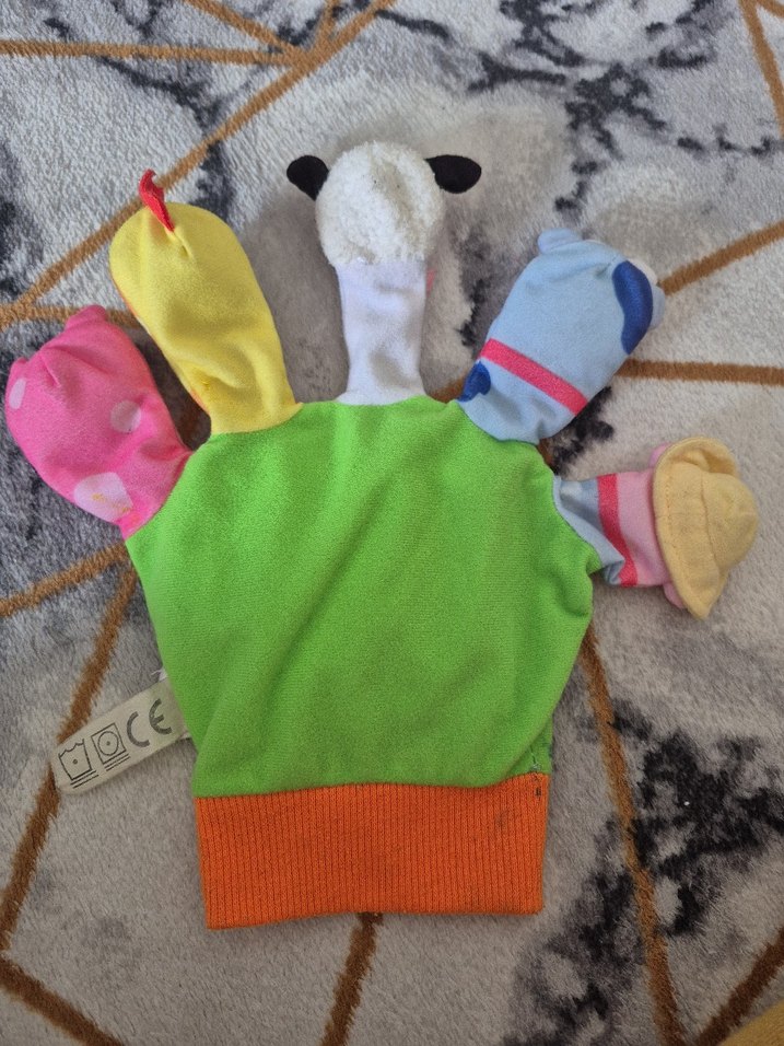 Renkli Bebek Eldiveni, Baskılı - Görsel 4