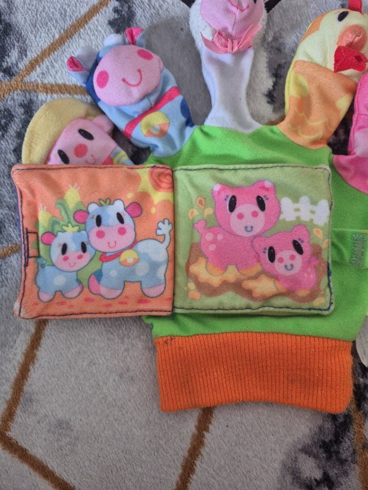 Renkli Bebek Eldiveni, Baskılı - Görsel 2