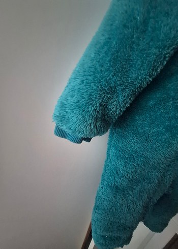 Turkuaz Peluş Bebek Tulum - Görsel 3