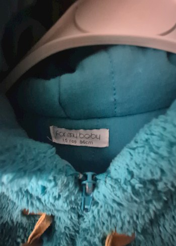 Turkuaz Peluş Bebek Tulum - Görsel 4