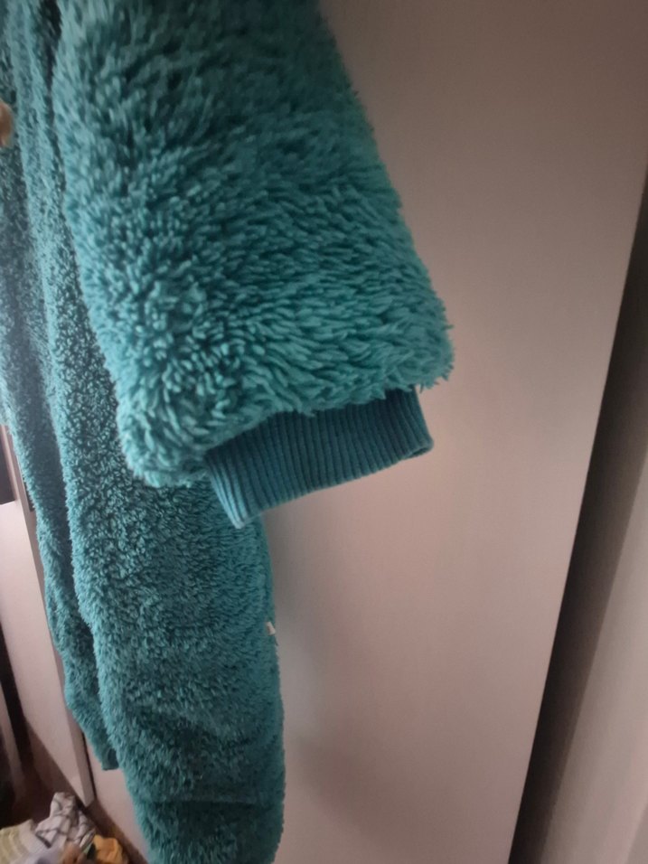 Turkuaz Peluş Bebek Tulum - Görsel 2