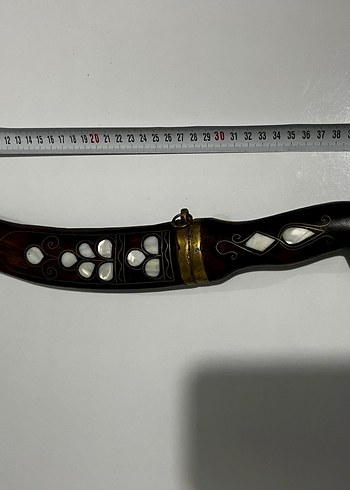 Kahverengi Oyma Ahşap Antep el işçilikli - Görsel 5