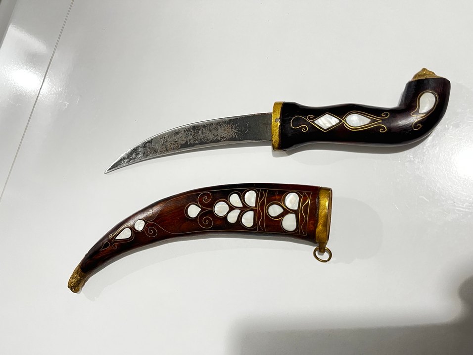 Kahverengi Oyma Ahşap Antep el işçilikli - Görsel 4