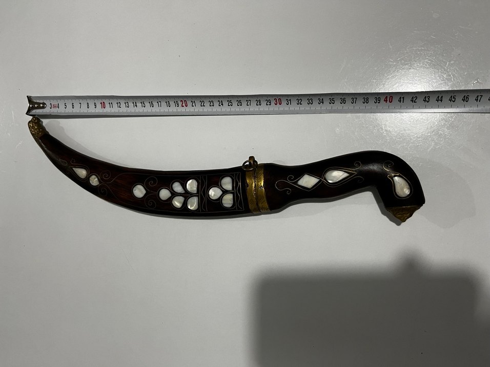 Kahverengi Oyma Ahşap Antep el işçilikli - Görsel 5