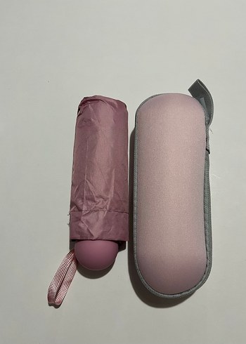 Pastel Renkli Kadın Katlanabilir Şemsiye - Görsel 6