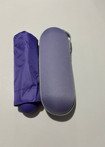 Pastel Renkli Kadın Katlanabilir Şemsiye - Görsel 7