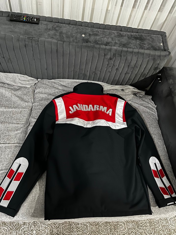 Jandarma Baskılı Fermuarlı Erkek Ceket - Görsel 2