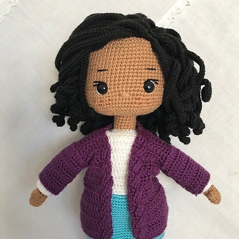 Beden Renk Amigurumi oyuncak bebek