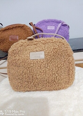 Peluş çanta 