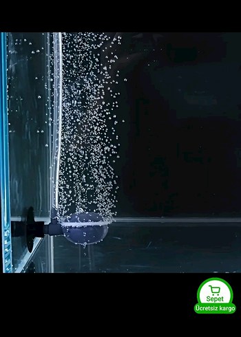 Siyah Balık Hava Taşı Difüzörü - Görsel 3