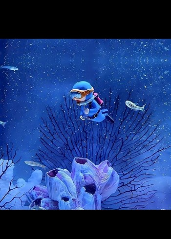 Renkli Dalgıç Figürleri Seti - Görsel 4