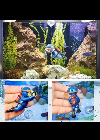 Renkli Dalgıç Figürleri Seti - Görsel 3