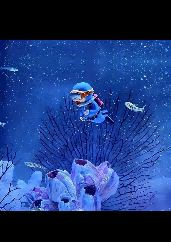 Renkli Dalgıç Figürleri Seti - Görsel 4