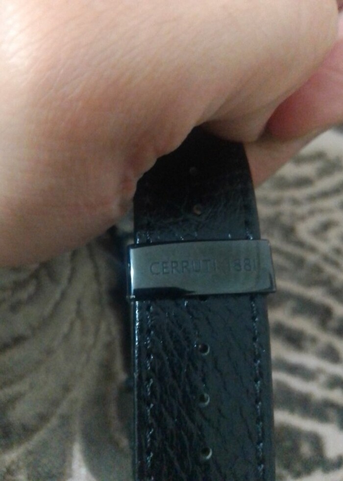 İsviçre mekanizma cerruti 1881 model saat  - Görsel 2