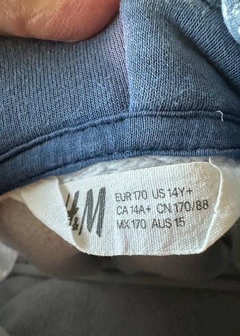 Erkek Çocuk Gri Baskılı Kapüşonlu Sweatshirt - Görsel 3