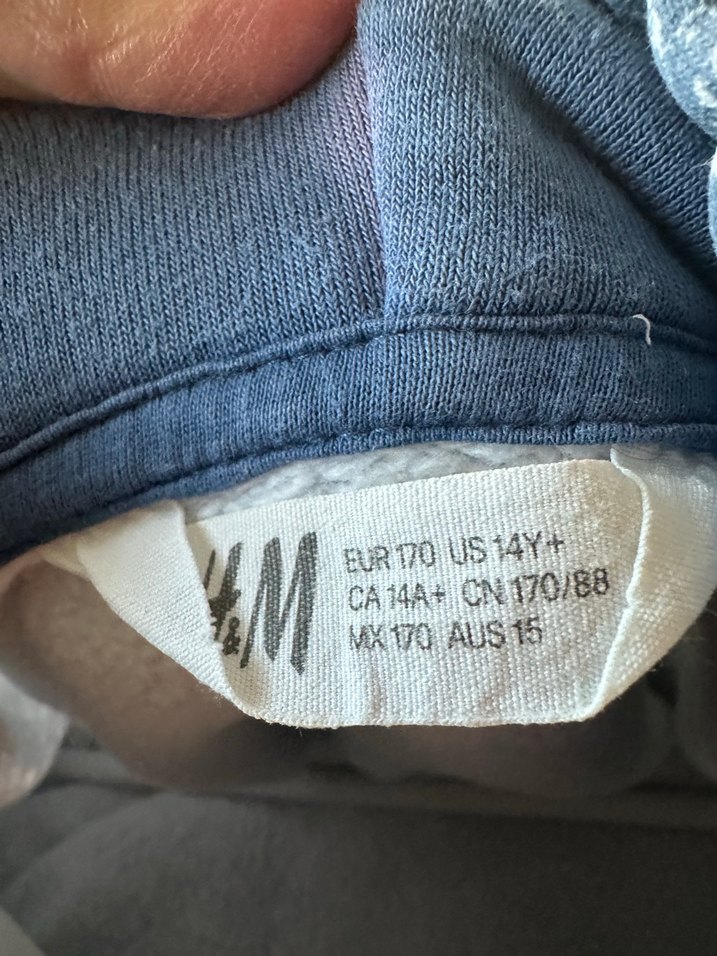 Erkek Çocuk Gri Baskılı Kapüşonlu Sweatshirt - Görsel 3