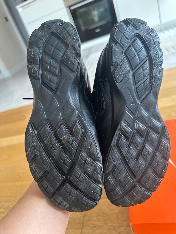 Siyah Yüksek Topuklu Kadın Spor Ayakkabı - Görsel 2