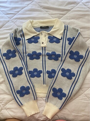 trendyol crop kazak