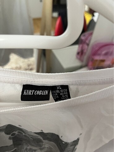 Diğer Kurt cobain oversize crop
