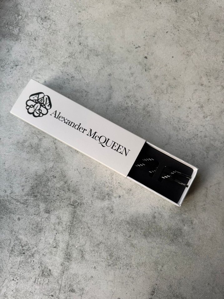 Alexander McQueen Siyah Bağcık - Görsel 3