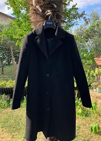 46 Beden siyah Renk Kadın kaban 