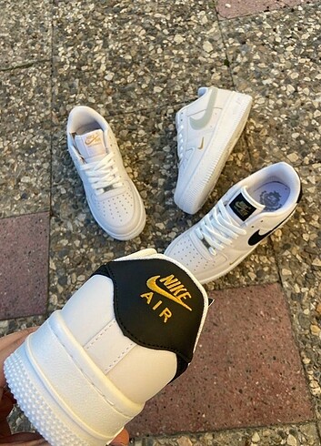 37 Beden Air force Essential Grey Gold 36-44 Arası Stokta Etiketli barko