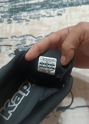 44 Beden siyah Renk Kappa spor ayakkabı