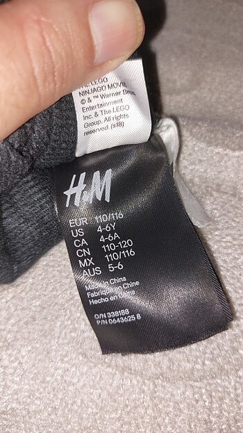  Beden Kar çocuk eldiveni H&M