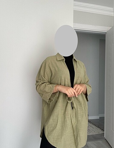 Haki Kimono Gömlek