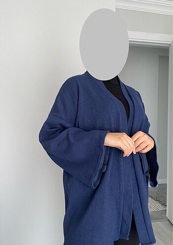 Lacivert Kazak Kimono