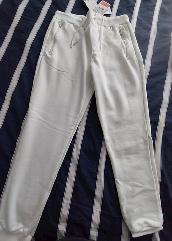 Beyaz Esofman Erkek Slim Jogger Fit - Görsel 2