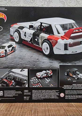 Hot Wheels Audi Quattro Araba Lego 973 Parça - Görsel 2