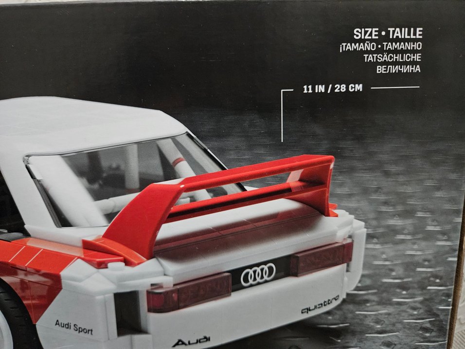 Hot Wheels Audi Quattro Araba Lego 973 Parça - Görsel 4