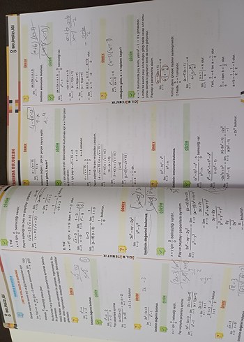  Acil Matematik Limit-Türev Konu Anlatımlı Soru Fasikülü