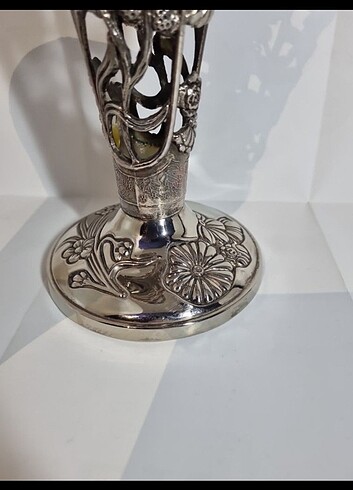 ÜZÜM İŞLEMELİ GÜNÜŞ GÖRÜNÜMLÜ VAZO - Görsel 6